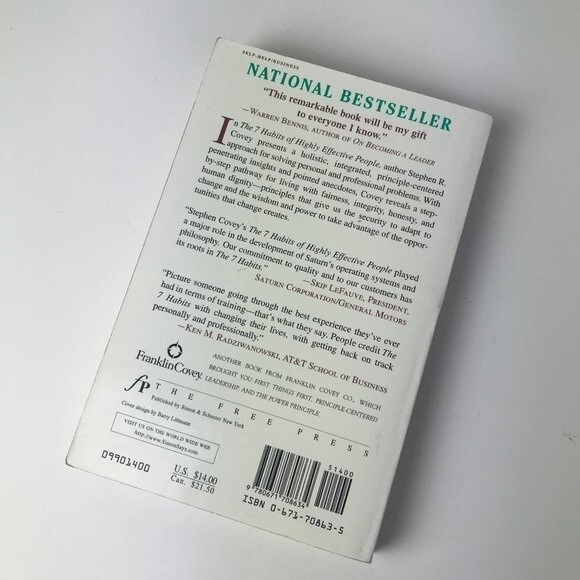 7 Habits of Highly Effective People - Powerful Lessons Personal Change COVEY - Picture 3 of 7